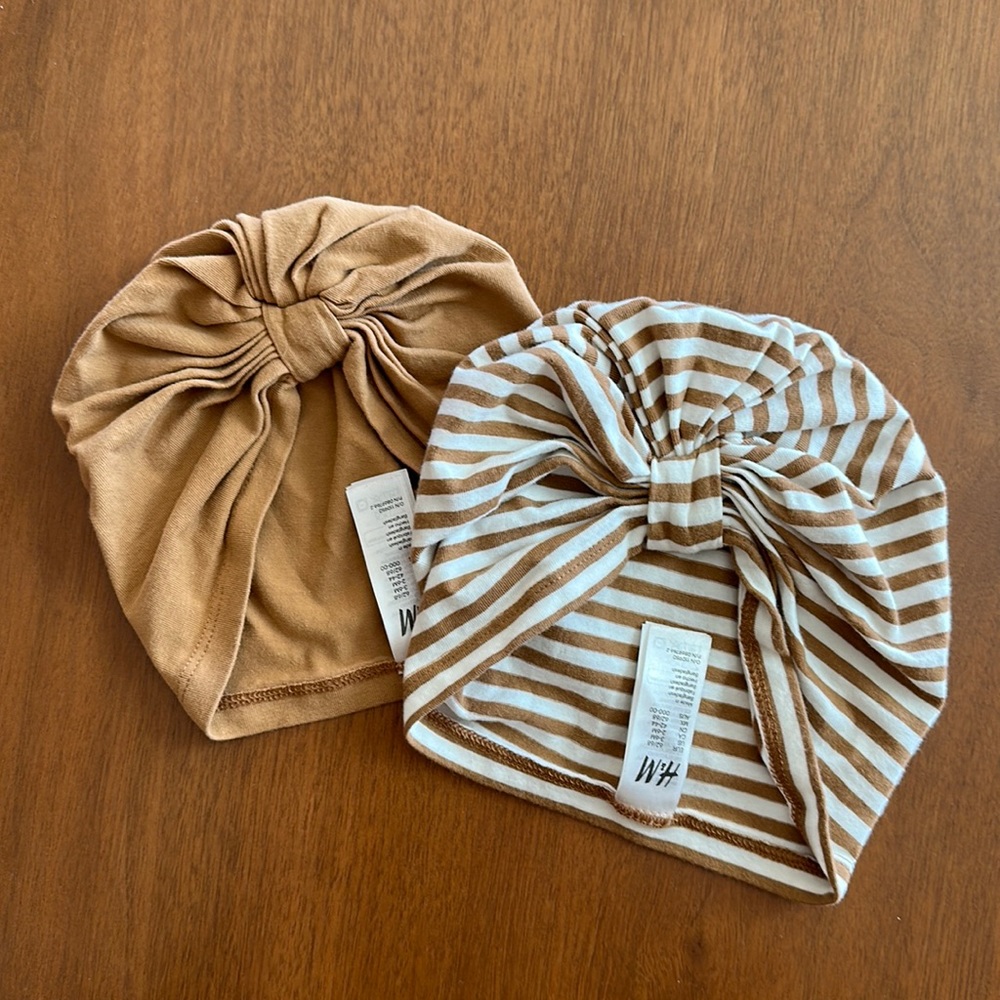H&M baby turbans